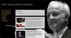 Desktop Screenshot of gerd-albrecht.com