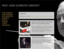 Tablet Screenshot of gerd-albrecht.com